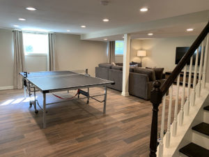 Basement and Rec Room Remodel - Pool Table