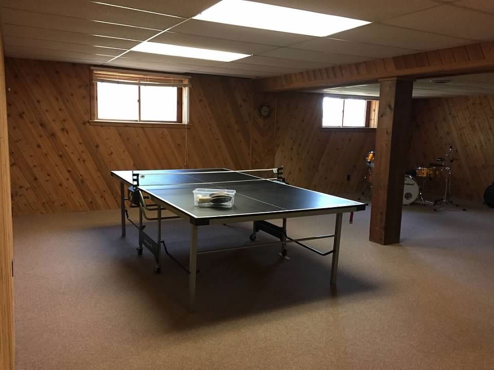 Basement and Rec Room Remodel - Before